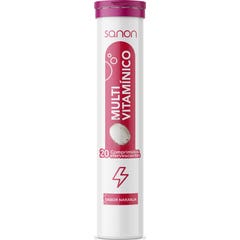 Sanon Multivitaminas e Minerais Laranja 20comp