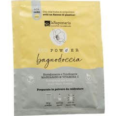 La Saponaria EcoPowder Refill Tangerine Vit C Gel de Banho 25 g