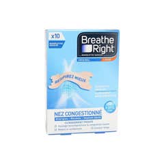 Breathe Right Tiras Nasais Original Grande 10 unid.