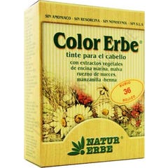 Color Erbe Tinte Vegetal Sin Amoniaco 36 Rubio Rojizo 135ml