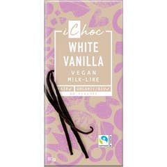 iChoc White Vanilla Chocolate Vegan Milk-Like Bio 80g