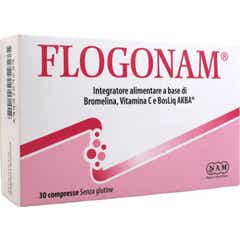 Flogonam Sin Gluten 30comp