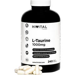 HIVITAL L-Taurina 1000 mg 240 cáps