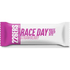 226Ers Race Day Bar Choco Bits White Chocolate Morango 40g
