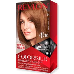 Revlon Colorsilk 54 Light Golden Brown Colorsilk Kit