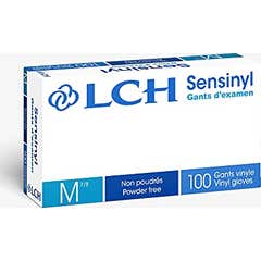 Luva de Vinil Sensinyl Free P/N 7/8