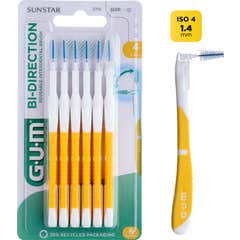 Gum Escova Interdental 2714 Bi-Direcional 14mm 6 peças