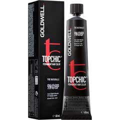 Goldwell Topchic Coloração 9N@BP Louro Muito Claro Bege Pérola 60 ml