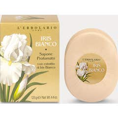 L'Erbolario Sabonete Perfumado Íris Branco 125 g