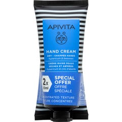 Apivita Crema de Manos Manos Secas con Hipérico 2x50 ml