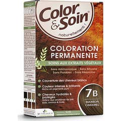 Les 3 Chênes Color & Soin Coloração 7b Castanho Caramelo 135 ml