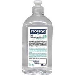 Stoptox Gel Hidroalcohólico Sin Perfume 500ml Stoptox,  (Código PF )