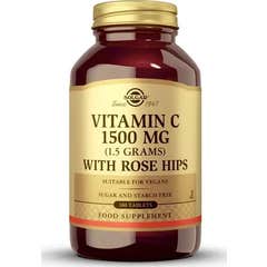 Solgar vitamina C com 1500mg de Rosa Mosqueta 180comp Solgar vitamina C com 1500mg de Rosa Mosqueta 180comp