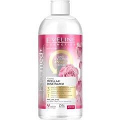 Eveline Cosmetics Facemed Tónico Água Micelar Água Rosas 400 ml