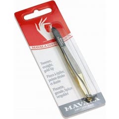 Pinça de Depilação Diagonal Mavala Ponta Dourada 1pc