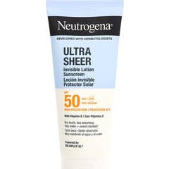 Neutrogena Ultra Sheer Protetor Solar Loção Invisível Corpo SPF50 200 ml