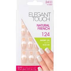 Elegant Touch Natural French Bare 124 Short 24uds