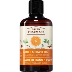 Green Pharmacy Óleo de Banho e Duche Canela Laranja Doce 250 ml