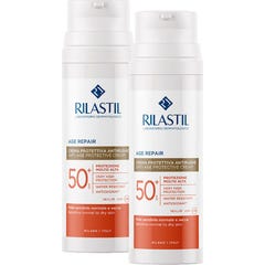 Rilastil Age Repair Creme Protetora Anti-idade SPF50+ 2x50 ml