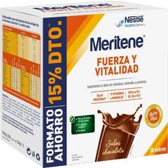 Meritene Chocolate Inst 15 Envelopes + 15 Envelopes