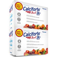 Calciforte 3 en 1 Cápsulas 2x 30+30cáps