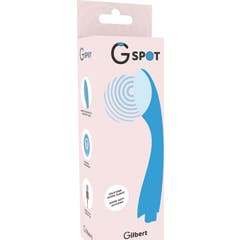 Vibrador G-Spot Gylbert G-Spot Turquoise Blue 1pc