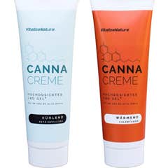 Vitalizenature Pack Gel Creme Cbd Frio e Calor 1425mg 2x120ml