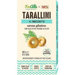 ForAlle Tarallini Hinojo Sin Gluten 6x30g