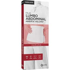 Farmalastic Cinta Lombar Abdominal Aberta com Velcro Bege 1 unid.