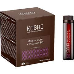 Kobho Magnesium + Vitamin B6 Líquido 20x25ml