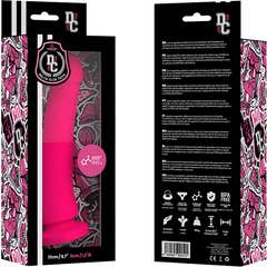 Delta Club Toys Dildo Rosa Silicona Médica 17x3cm 1ud