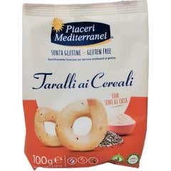 Piaceri Mediterranei Taralli de Cereales Sin Gluten 100g