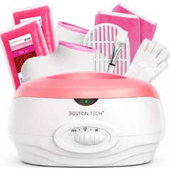 Boston Tech ParaffinLux Banho de Parafina para Mãos 3 Litros Com Cera Rosa