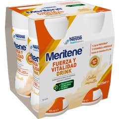 Meritene Drink baunilha 125ml x 4 frascos