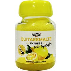 Katai Acetone Express Removedor de Esmalte com Esponja Limão 75ml