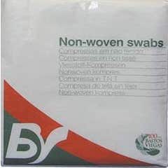 Bastos Viegas Compressas Não Tecido 15x15cm 100 Unidades