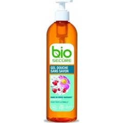 Gel de Banho Biosecure sem Sabonete e sem Sabonete Berries Rosa Silvestre 400 ml