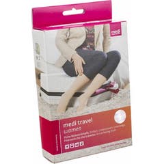 Mediven Travel Calcetín Mujer Beige Talla XXL 1 Par