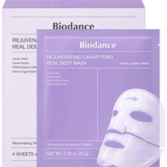 Biodance Rejuvenating Caviar PDRN Máscara Real Deep 4 unidades