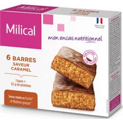 Barras de Caramelo Milical Nutrition 6 Unidades Barras de Caramelo Milical Nutrition 6 Unidades