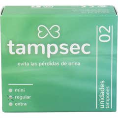 Tampsec Tampon Urinário Incontinência Regular 2 U