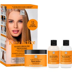 Soivre Cosmetics Kera Active Kit Alisado Brasileño