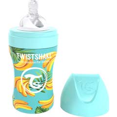 Twistshake Biberão Anticólicas Aço Banane 260ml