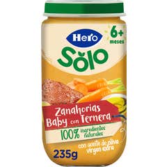 Hero Baby Cenoura com Carne 235 g