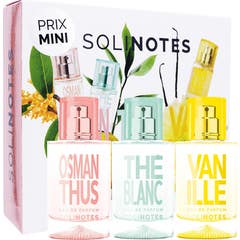 Solinotes Eau De Parfum Chá Branco Osmanthus Baunilha 3 unid 15 ml