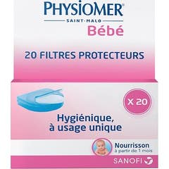Filtros protectores de uso único Physiomer Baby 20 Unidades