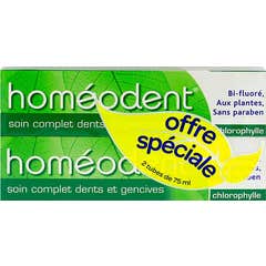 Homeodent Pasta Odontológica Completa e Goma-Clorofila 2x75ml
