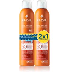Rilastil Duplo Sun System Baby Spray Transparente SPF50+ 2x200ml