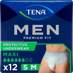 TENA Homem Premium Fit Protective Underwear Tamanho M 12pcs TENA Homem Premium Fit Protective Underwear Tamanho M 12pcs