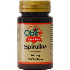 Obire Espirulina 400mg 100comp